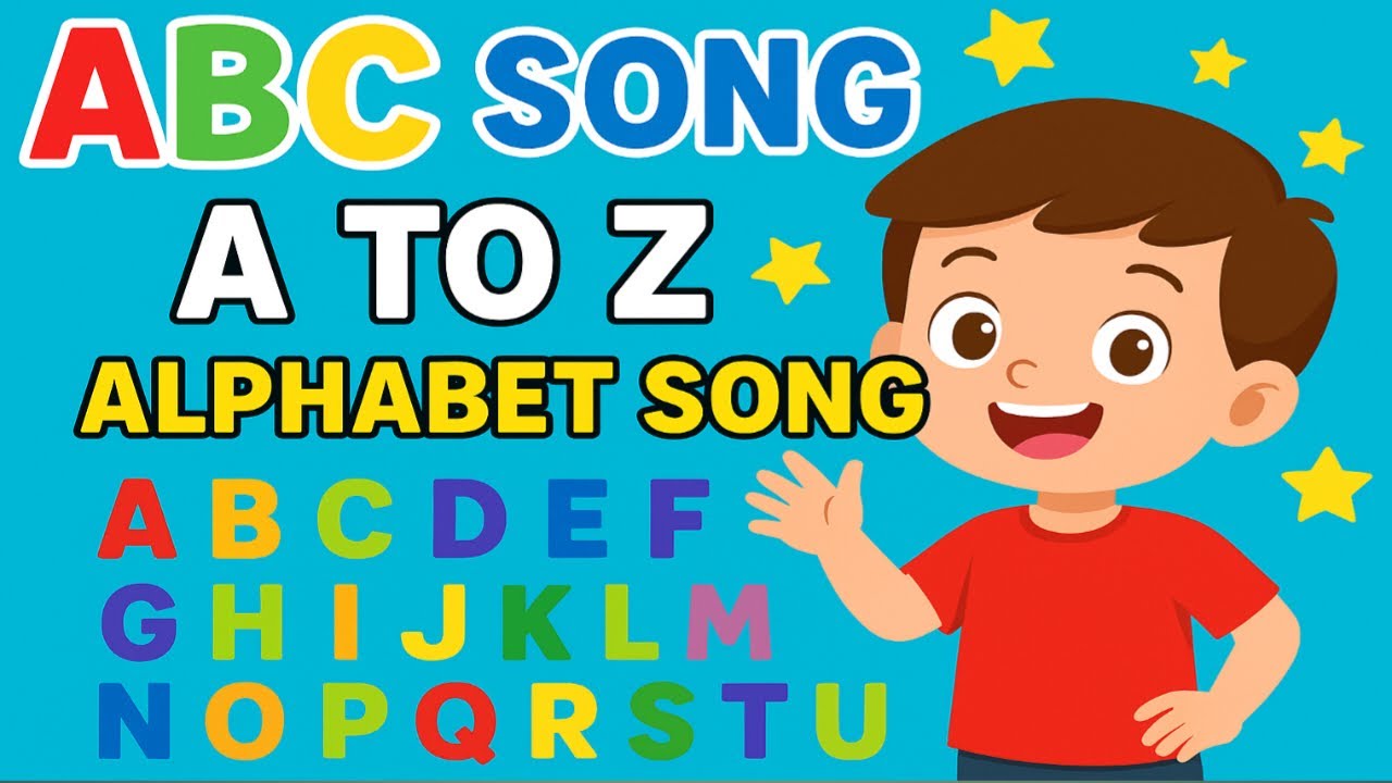 ABC Song A to Z Alphabet Song for Kids | Learn Letters with Fun Rhyme ...