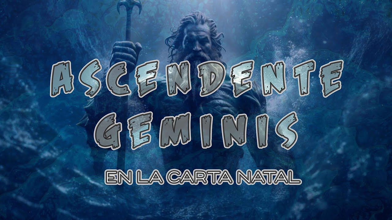 Ascendente Geminis en la Carta Natal - YouTube