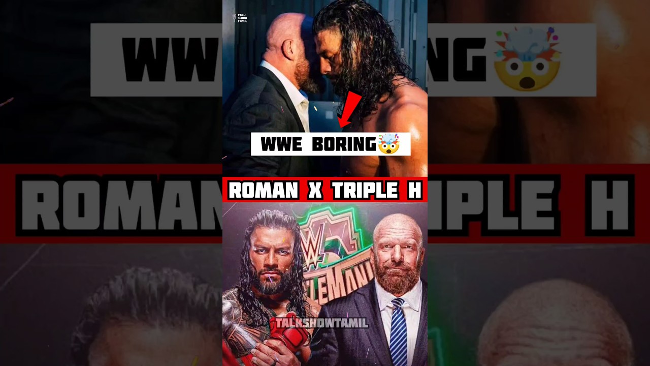 Roman Reigns trolls Triple H WWE storyline 🤯 