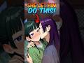 Jinshi Finally showing his affection to Maomao! #apothecarydiaries #kusuriyanohitorigoto #shorts