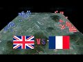 25000 british army vs 25000 french army  warno