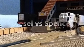 Tomy Sodor Races Round 2 Diesel vs Spencer