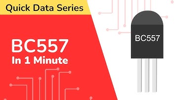 BC557 Transistor Datasheet | Quick Data Series | CN:08| PINOUT| Features| Equivalent| Applications