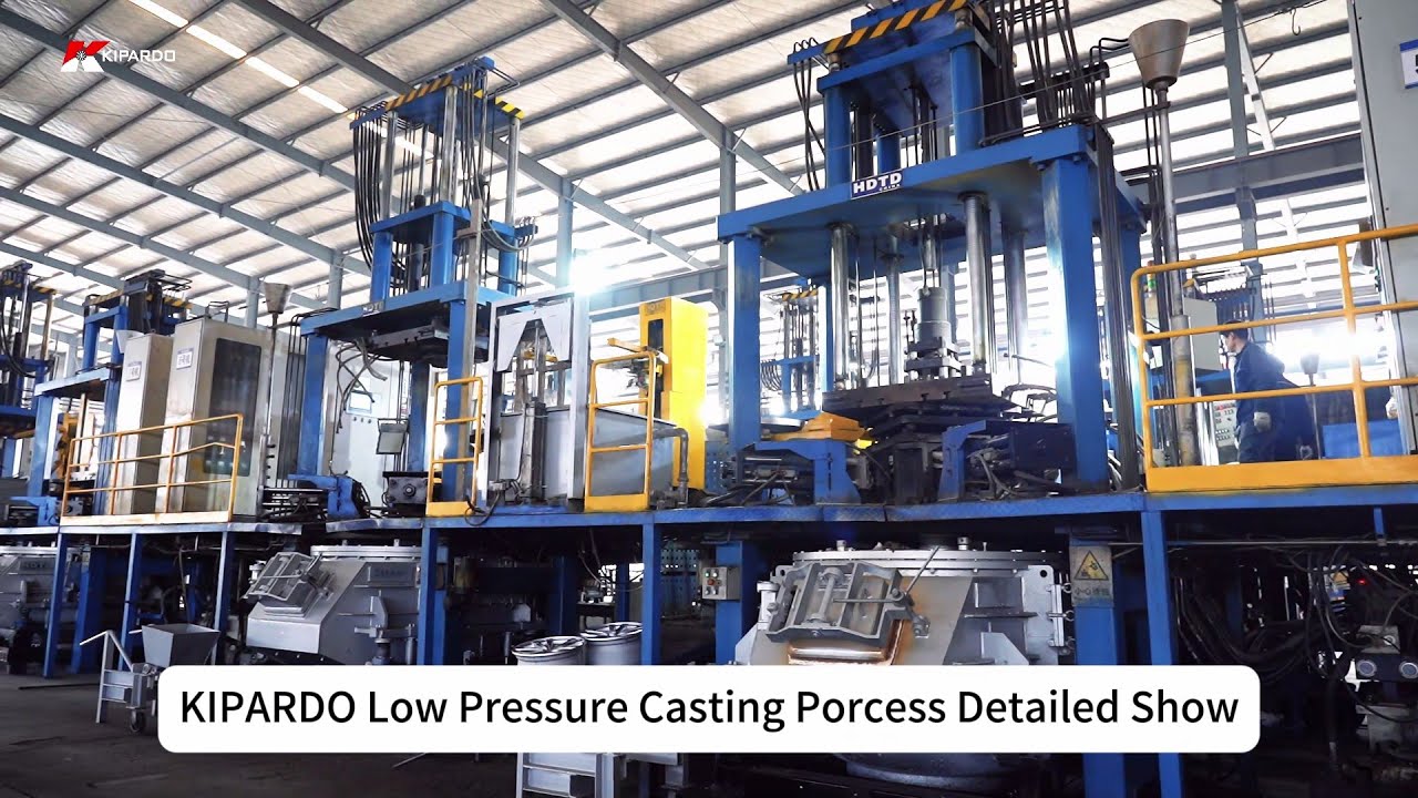 Low Pressure Casting of Alloy Wheel Blanks