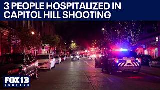Three people shot in Seattle's Capitol Hill | FOX 13 Seattle