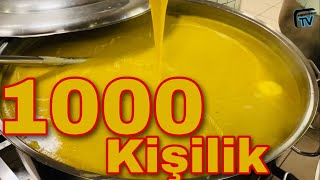 1000 kişilik mercimek çorbası nasıl yapılır | Tam ölçü 👌