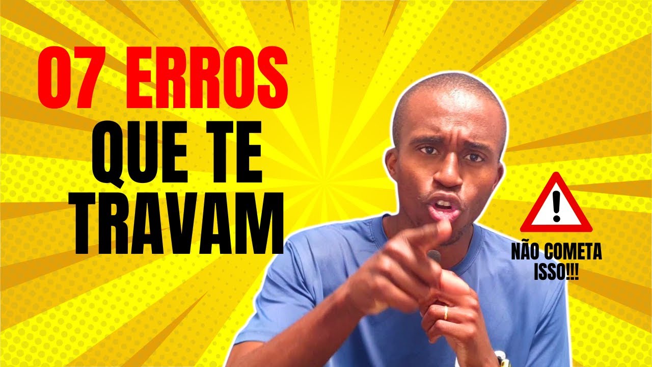 7 Erros que Estão Impedindo Você de Ser Jogador Profissional ⚠️
