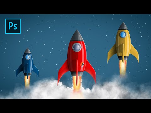 Video: How To Make A Rocket Mockup