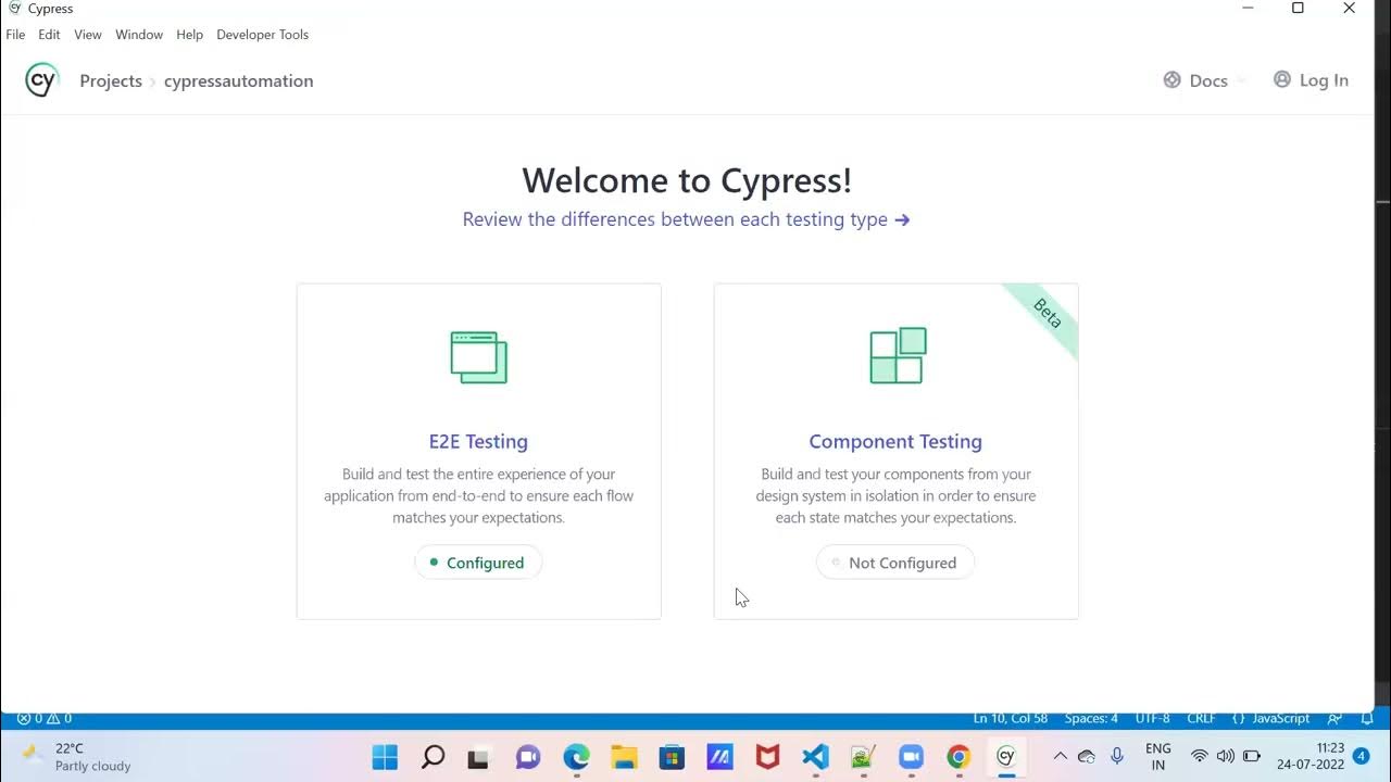 Trigger events in cypress YouTube