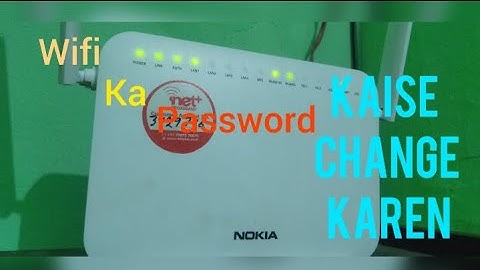 How to Change Wi-Fi Name and Password Netplus broadband |Tech review wifi ka password kaise badle ||