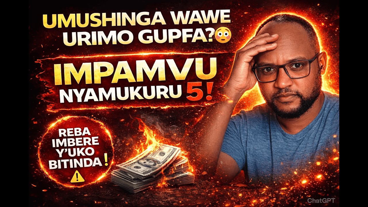 UMUSHINGA WAWE URIMO GUPFA|IMPAMVU NYAMUKURU 5😳💡
