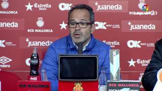 Rueda de prensa de Álvaro Cervera tras el RCD Mallorca vs Cádiz CF (0-0)