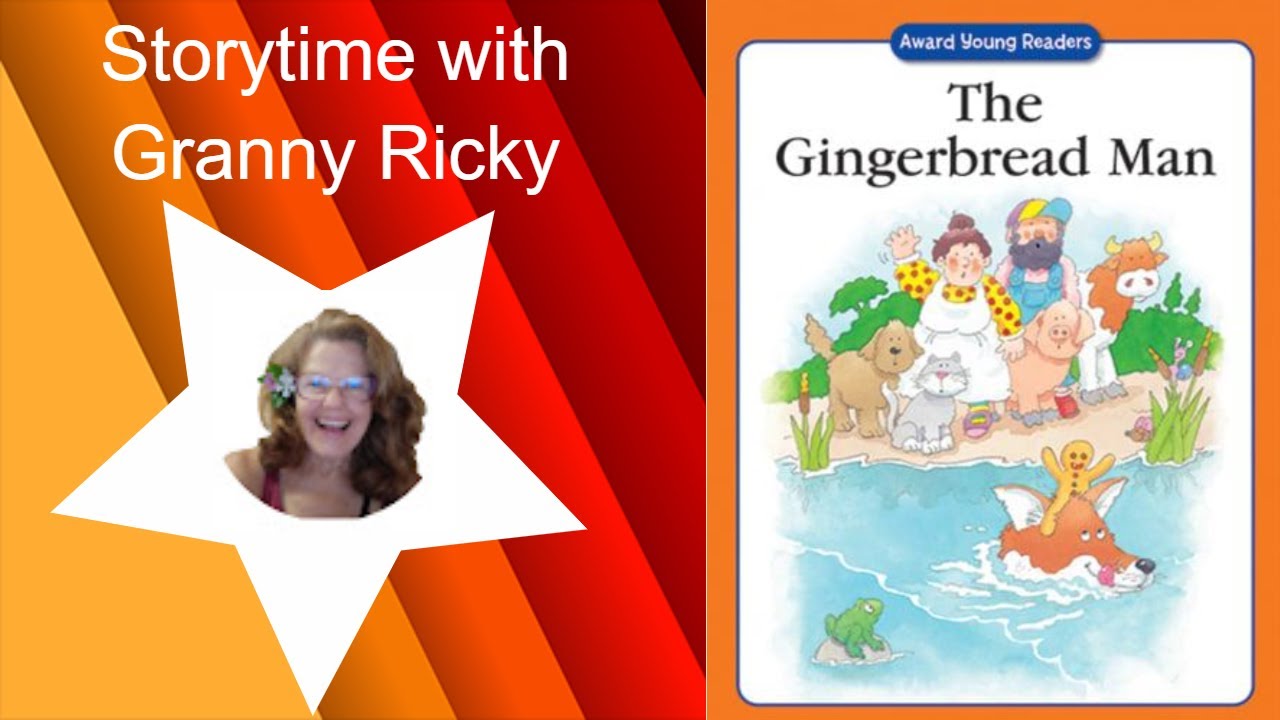 THE GINGERBREAD MAN - kids bedtime story book read aloud - read aloud stories for children