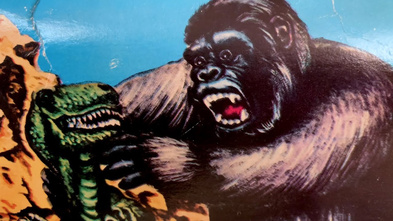 The Mighty Kong by Louis Marx battery operated King Kong toy