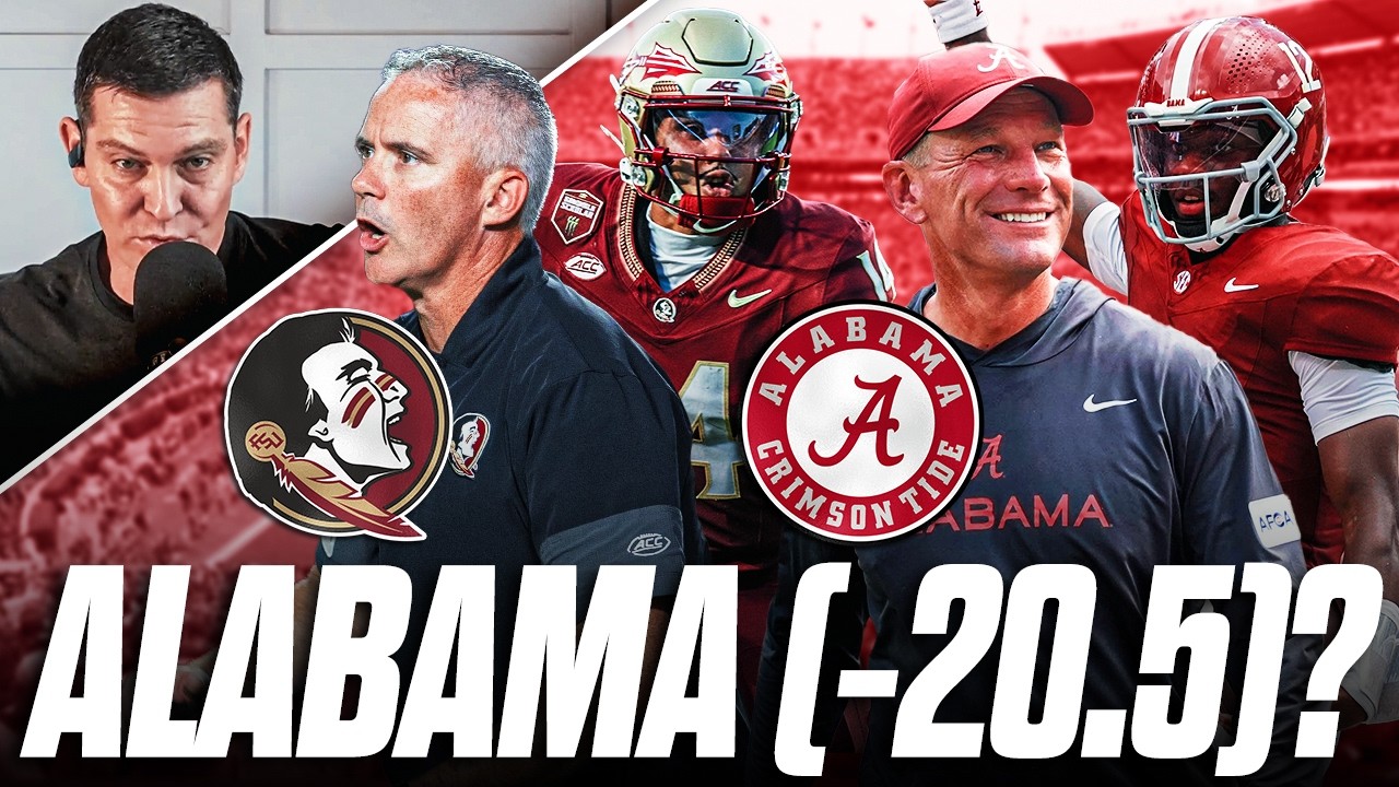 PICKING Florida State at Alabama: Can Crimson Tide WIN BIG vs struggling Seminoles? CFB Week 3 Picks