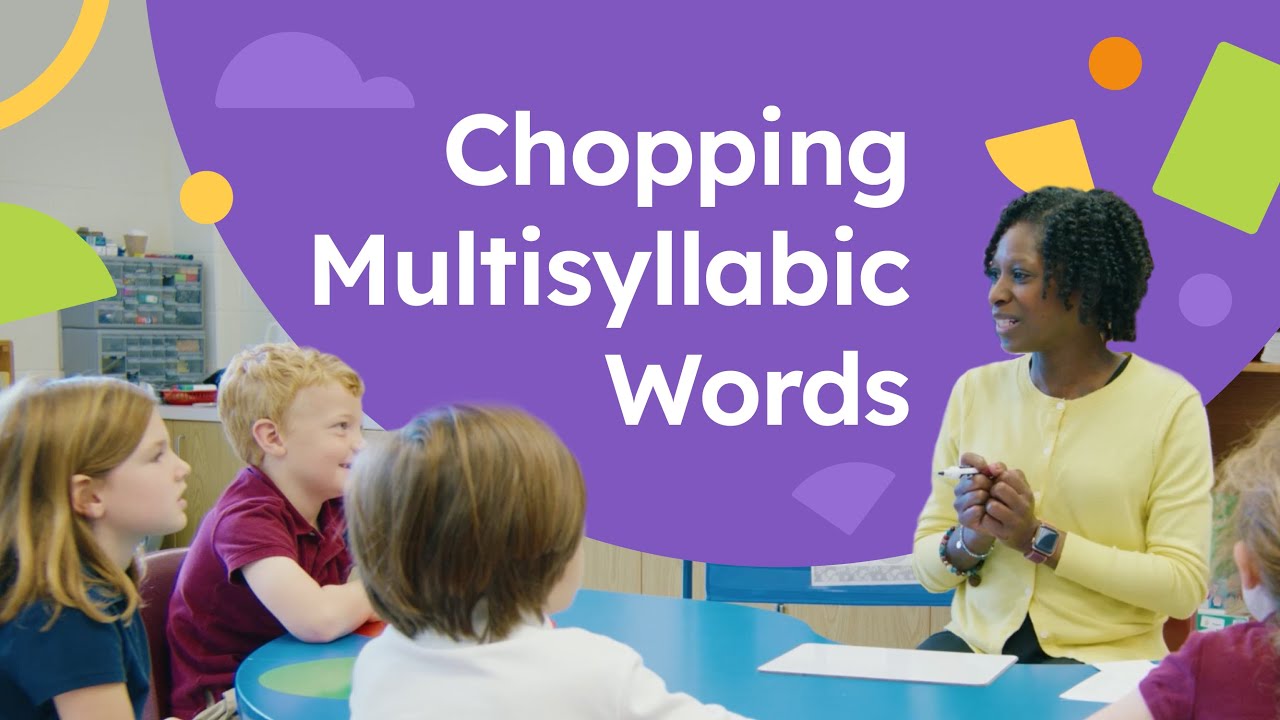 Video thumbnail for Chopping Multisyllablic Words