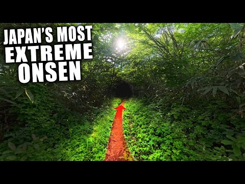 Hiking to Japan's MOST Extreme Onsen