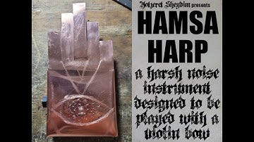 HAMSA HARP Demo - Harsh Noise Instrument