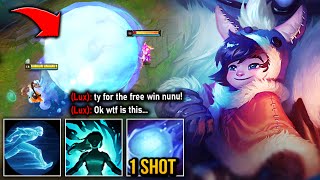 The Enemy Team thought I was Trolling... but they didn't know Ghost Cleanse Nunu is OP