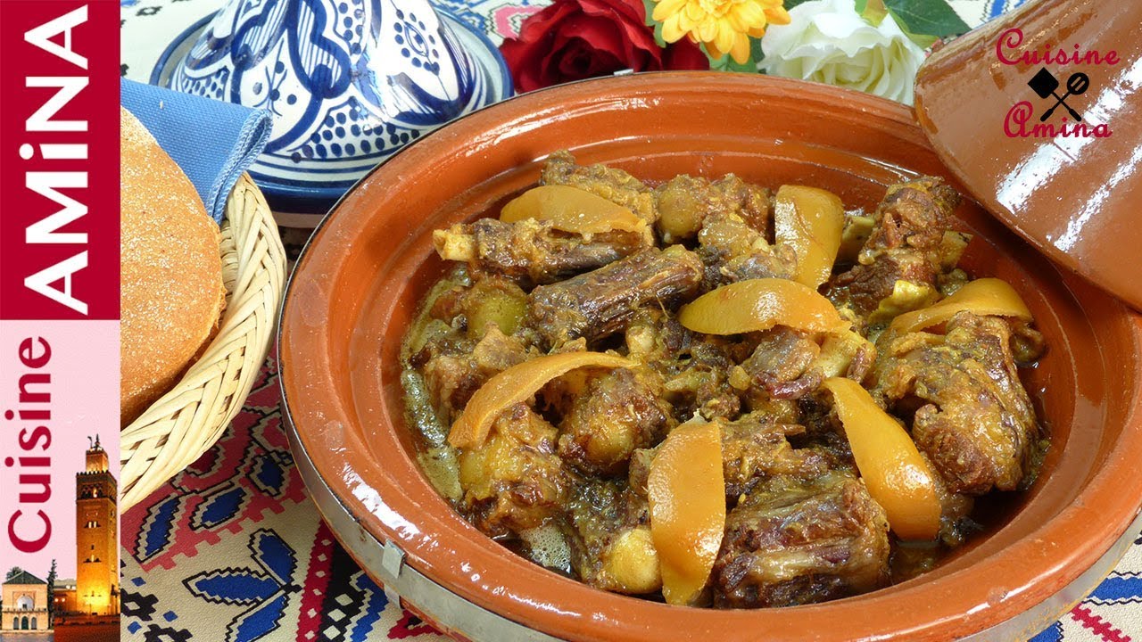 تحضيرطنجية الديالة على الطريقة المراكشية على حقها و طريقها - مطبخ آمينة المراكشية
