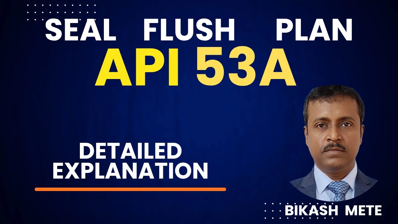 API Seal Flush Plan 53A - YouTube