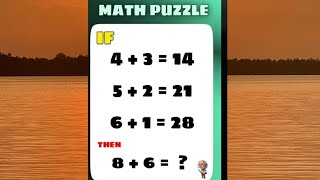 🧩 Math Puzzle Challenge LIVE | Test Your Brain | Mind Game | Can You Solve This? #maths #riddle