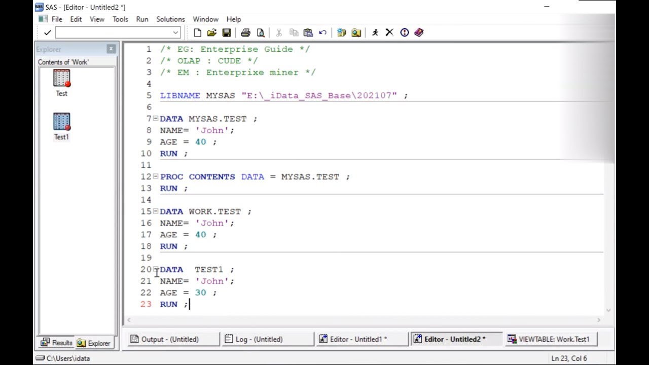 【SAS SQL Coding 实战】SAS 和 SQL是数据分析必备工具| 60小时零基础系统学习SAS数据分析|送SAS 证书课|SAS ...