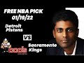 NBA Pick - Pistons vs Kings Prediction, 1/19/2022, Best Bet Today, Tips & Odds | Docs Sports