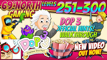 DOP 3 Displace One Part | Level 251-300 | Walkthrough | Solution | Guide | IOS Android