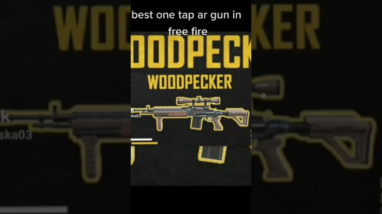 BEST 1TAP AR GUN IN  FREE FIRE 