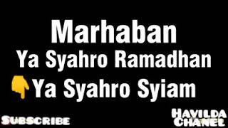 Marhaban ya syarorom -ska reggae version
