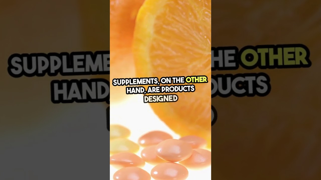 Vitamins vs Supplements – The Truth Revealed! 