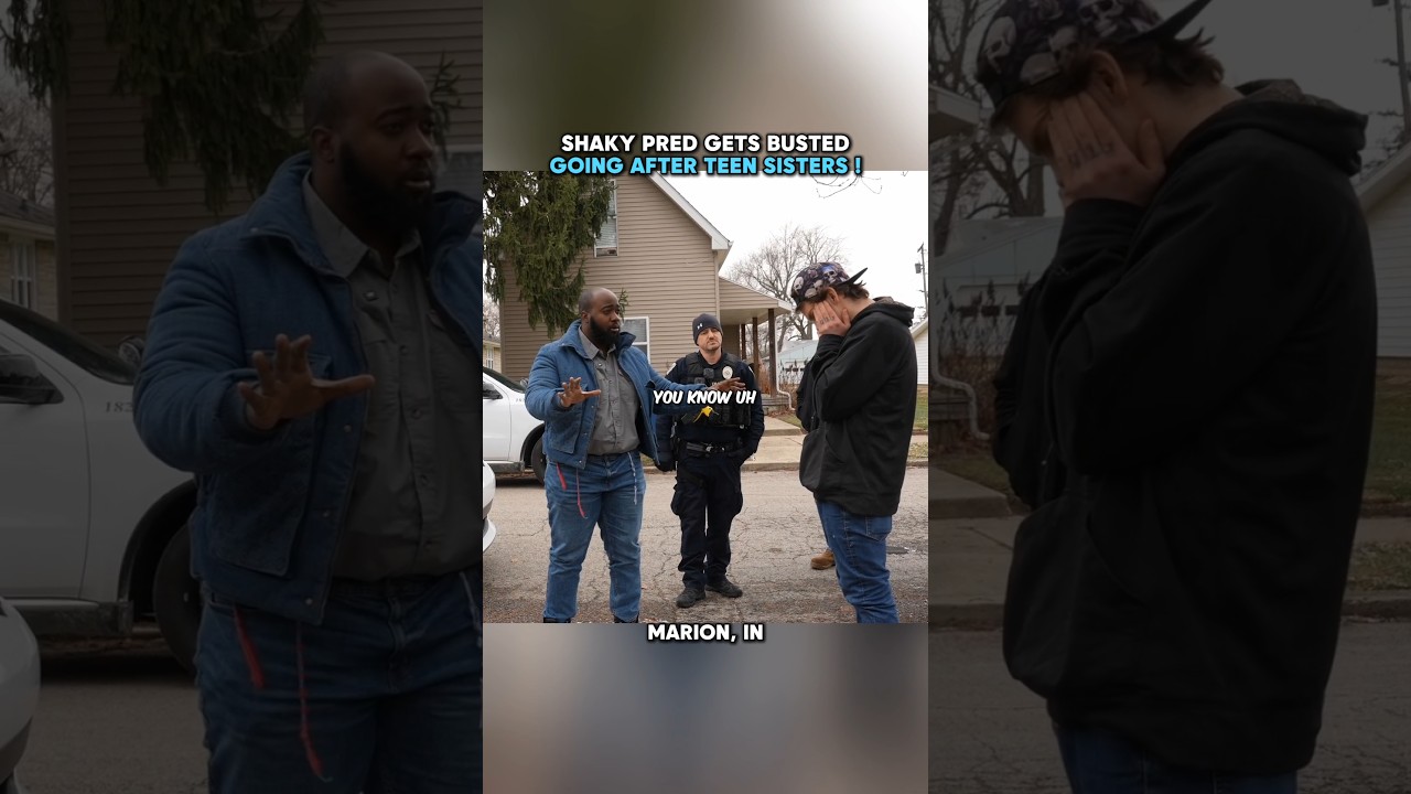 Shaky pred arrested for trying to meet teen sisters 🚨 #jidion #edpwatch #police #viral