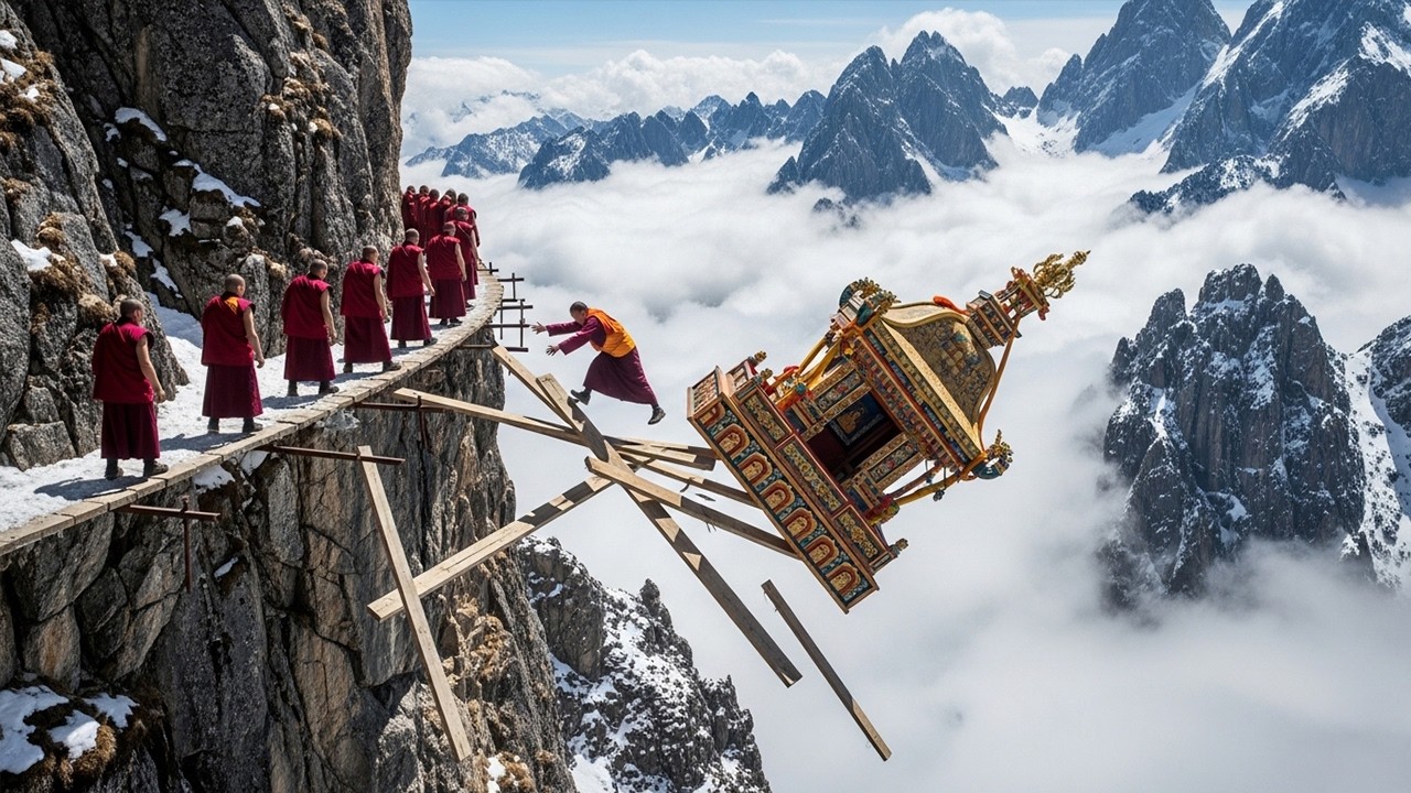 UNBELIEVABLE Himalayan Sacred Palanquin Procession 2026 | Worlds Most Dangerous Ritual on Mountains