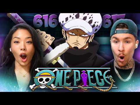 LAW BROKE THE GEAR!!! ⚙️ I One Piece Eps 616 & 617 REACTION!