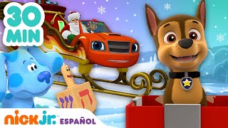 PAW Patrol, Blaze, Santiago y Más | Maratón de Navidad y Hanukkah | Nick Jr. en Español