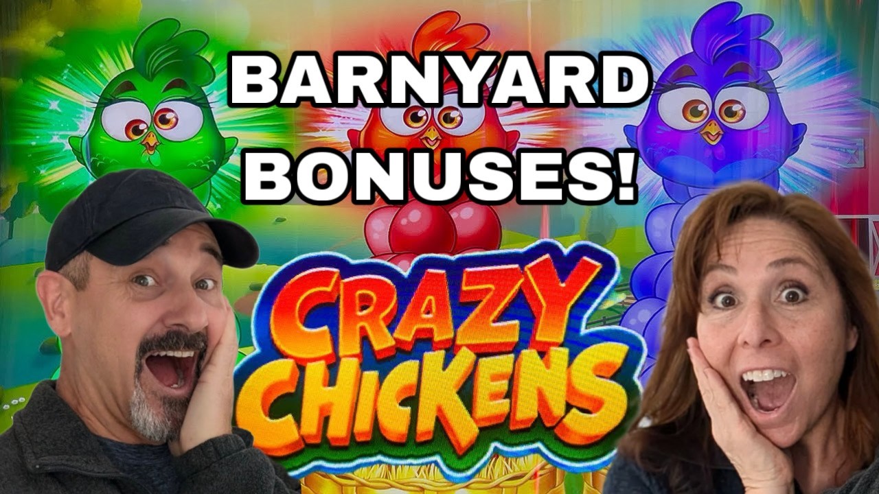 Barnyard Bonuses! Crazy Chickens & Rich Little Piggies PAID BIG! 