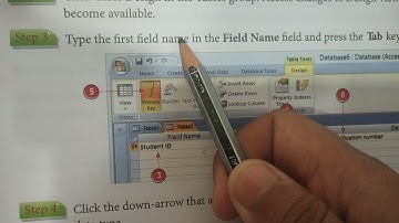 creating tables using design view||chapter:2||Class:8||Shivanigarg