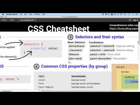Lesson 27 - Style Element & Using CSS Selectors