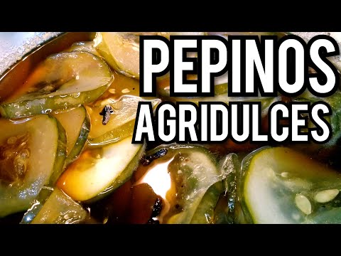 Video: Cómo Cocinar Pepinos Agridulces