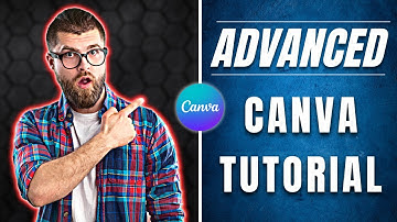 ADVANCED Canva Tutorial - Adding NEON GLOW EFFECT For Images | How To Use Canva For Beginners