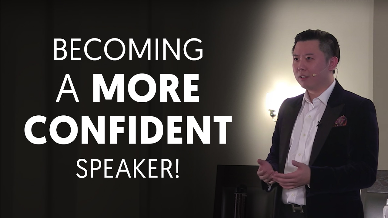 how to be a confident public speaker