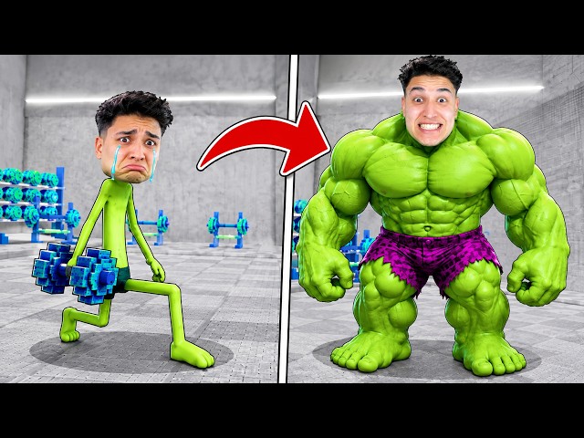 كل ثانية بتحول لعملاق! 😱💪 +1 Hulk Per Second