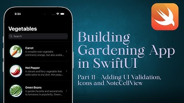 11 Build a Gardening App with SwiftUI & SwiftData | iOS Development Tutorial | Part 11