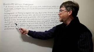 Celebrity Tutor Nick P Quotes 89 Shakespeare - A Friend Is One That Knows You As You Are ... Net Worth