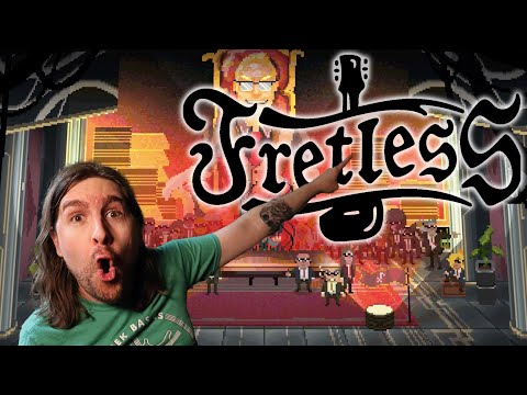I played a bass guitar RPG that absolutely slaps