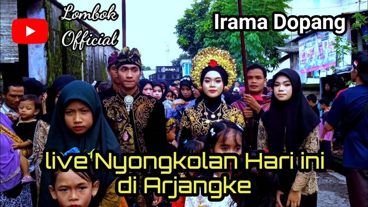 live Nyongkolan hari ini di arjangke  bersama Irama Dopang