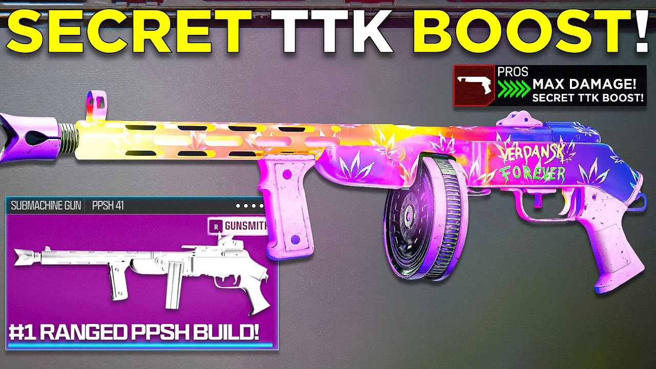 new HEATED SMG is PHENOMENAL in BO6 SEASON 4! 🔥 (Best PPSH 41 Class Setup Loadout Meta Black Ops 6)