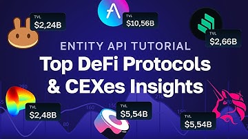 Get Insights on Top DeFi Protocols and CEXes - Entity API Tutorial