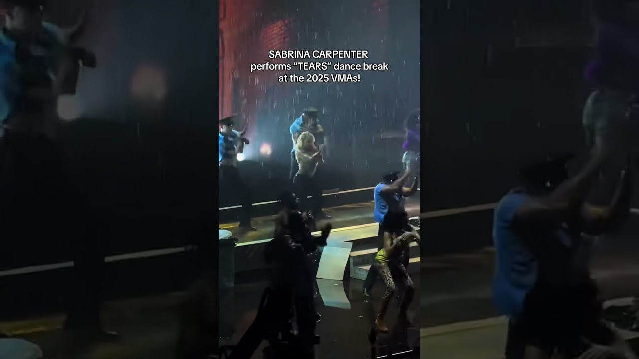 Sabrina carpenter tears song dance break at VMAs 💃✨ 